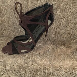 Sam Edelman Brown Strappy Heels